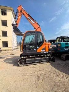 Excavadora Mini de Orugas Usada Doosan DX75 de 7.5 Toneladas, Origen Corea, Bajas Horas de Trabajo, Ideal para Pequeños Proyectos de Construcción - Product Image 4