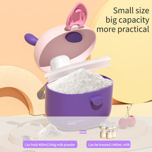 Contenedores de almacenamiento de fórmula infantil Dispensador de almacenamiento de leche en polvo con tapa hermética Pop - Product Image 3