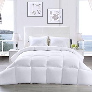 Tất cả các mùa trắng sang trọng siliconized fiberfill Duvet chèn thoải mái và mềm mại <span class=keywords><strong>Comforter</strong></span> - Product Image 2