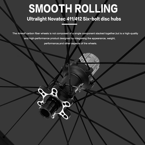 <span class=keywords><strong>Precio</strong></span> al por mayor Juego de <span class=keywords><strong>ruedas</strong></span> de bicicleta de <span class=keywords><strong>carretera</strong></span> de carbono Freno de disco sin cámara <span class=keywords><strong>Ruedas</strong></span> de bicicleta Llantas de ciclismo 411/412 seis pernos Pilar 1423 radios - Product Image 5