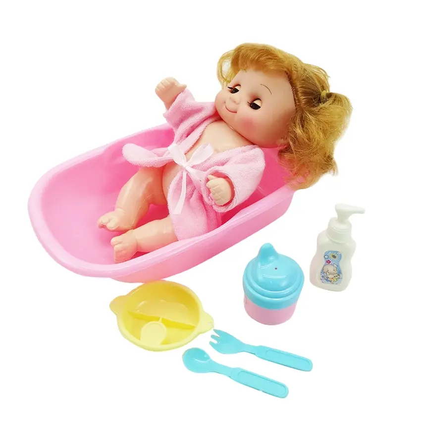 Mooie Mini Baden Reborn Baby Pop