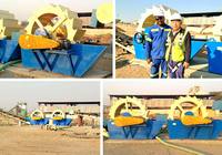 Machine de lavage de sable à roues de haute qualité de Henan Hongxing à prix bas à vendre