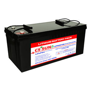 Batteria al litio CSSUN 24V 150Ah LiCoO2 batteria con 6000 cicli e <span class=keywords><strong>3</strong></span> anni di garanzia per il sistema solare LFP24V150 - Product Image 2
