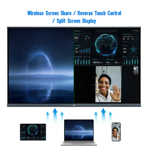 Tableau blanc interactif Android <span class=keywords><strong>14</strong></span> IFPD, écran LCD 4K HD, tableau interactif électronique, Smart TV pour l'éducation, panneau de classe en stock - Product Image 6