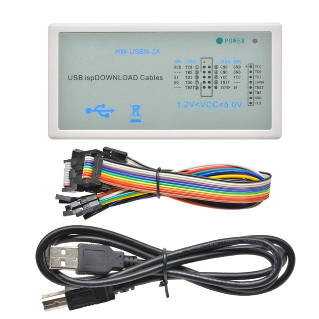 Lattice USB Download Programmer ISP Download Cable with USB Cable Jumper Wire JTAG Line