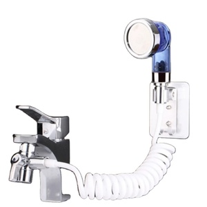 Outils de salle de bain créatifs, pulvérisateur de douche à main, <span class=keywords><strong>robinet</strong></span> de cuisine, vanne de dérivation pour le dérivation de l'eau, <span class=keywords><strong>robinet</strong></span> de salle de bain, ensemble externe - Product Image 1