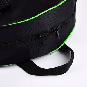 Pochette à outils portable en tissu Oxford avec logo personnalisé imprimé, fermeture éclair, cylindrique, pour organiser les câbles de charge de voiture et les accessoires - Product Image 2