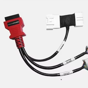 Câble de diagnostic OBD <span class=keywords><strong>3</strong></span>-en-1 pour Tesla <span class=keywords><strong>Model</strong></span> New Energy, personnalisable, 16 broches, câble d'alimentation en PVC - Product Image 1