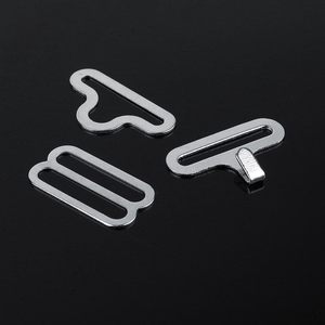 Lot de pinces à nœud papillon en métal, argentées et cuivrées, largeur réglable, attaches pour cravate, accessoires DIY - Product Image 2