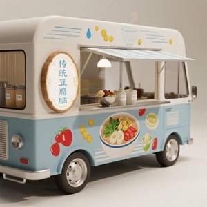 Carrito de cocina móvil eléctrico comercial para ventas de comida callejera de alto volumen, incluidos <span class=keywords><strong>tacos</strong></span> <span class=keywords><strong>y</strong></span> <span class=keywords><strong>burritos</strong></span> gourmet - Product Image 1