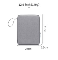 Housse de protection élégante personnalisée pour ordinateur portable professionnel de 9 à 13 pouces, sacoche de messagerie avec fermeture éclair, vente en gros