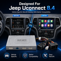 Accesorios para Automóviles, Carplay Inalámbrico, Android Auto para Jeep Grand Cherokee, Compass, Cherokee, Commander, Uconnect 8, Módulo de Actualización 4