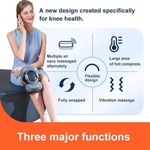 Alphay Terapia a Pressione d'Aria per Dolori Ossei e Articolari, Attrezzatura Fisioterapica e Sanitaria per la Riabilitazione del Ginocchio - Product Image 2