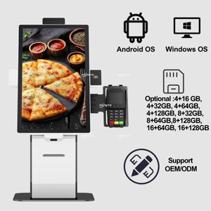 Kiosco Interactivo de Autoservicio de 15.6 Pulgadas con Animación Gráfica para Pedidos y Pagos en Restaurantes, Tiendas Minoristas y Centros Comerciales - Product Image 5
