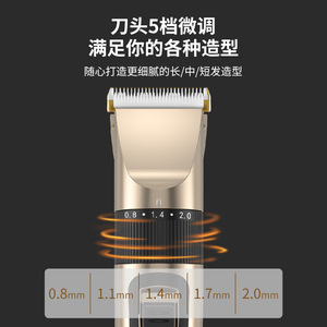 <b>Pet</b> Hair <b>Clipper</b> Rechargeable 500mAh 1-3H Brushless Motor Dog Grooming Trimmer Electric Shaver <b>For</b> <b>Pets</b> - Product Image 5