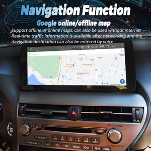 Reproductor Multimedia de Video para Auto de 12.3 Pulgadas con CarPlay y Android 13 para Lexus RX RX270 RX350 RX450H 2009-2015, Unidad Principal GPS de 256GB - Product Image 4