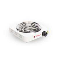 Petit appareil de cuisine 1000w, plaque chauffante à brûleur unique, cuisson électrique