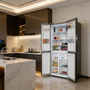 Home Use <b>Refrigerator</b> High Quality 530L Side-By-Side Portable Double Door Frost-Free & Low Noise New Energy Efficient High Capac - Product Image 6