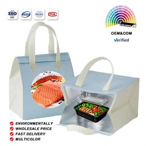 Sac isotherme souple pour livraison de courses et de repas, sac fourre-tout isotherme pour traiteur, sac thermique pour aliments - Product Image 1