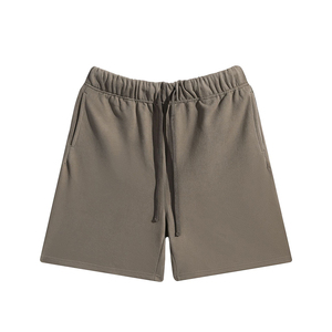 Pantaloncini Casual da Uomo in Cotone French Terry di Alta Qualità con Logo Personalizzato OEM, Taglie Grandi, Tessuto Pesante Vintage - Product Image 6