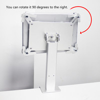 Pos Machine Écran Tactile Anti-Vol En Métal Tablette Stand Pos Système Présentoir pour Supermarché Tablette PC Stands