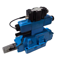 Vanne de commande directionnelle proportionnelle électrohydraulique à retour Vickers KBFDG5V-8 NG25 350 bars avec amplificateur intégré et bobine LVDT