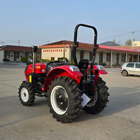 Mini tracteur agricole 50 ch 60 ch 70 ch 80 ch 4x4 Petit tracteur avec équipements Moteur diesel Tracteur avec CE