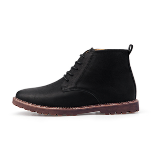 Botas de Hombre Modelo Nuevo de Alta Calidad, Botas de Jockey de Cuero Auténtico con Cordones, Botines para Exteriores, Talla Grande 47, Marca Oxford - Product Image 3