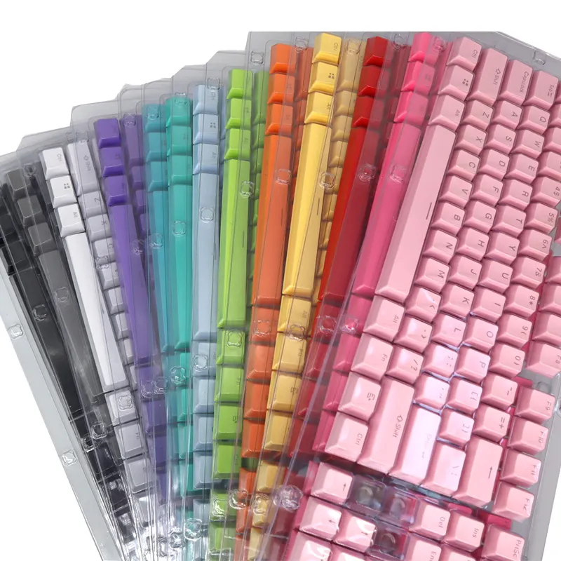 Aflion Custom Colour ful Double Shot ABS Licht durch Tasten kappen Tasten kappen für mechanische Tastatur