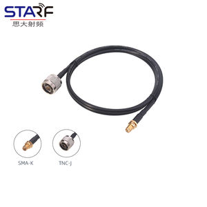 <span class=keywords><strong>Cable</strong></span> <span class=keywords><strong>Coaxial</strong></span> RF <span class=keywords><strong>RG58</strong></span> de Baja Pérdida de 50 ohmios, 1M 3M 5M, Conector Hembra SMA a Conector Macho Tipo N, para Uso en Exteriores - Product Image 4