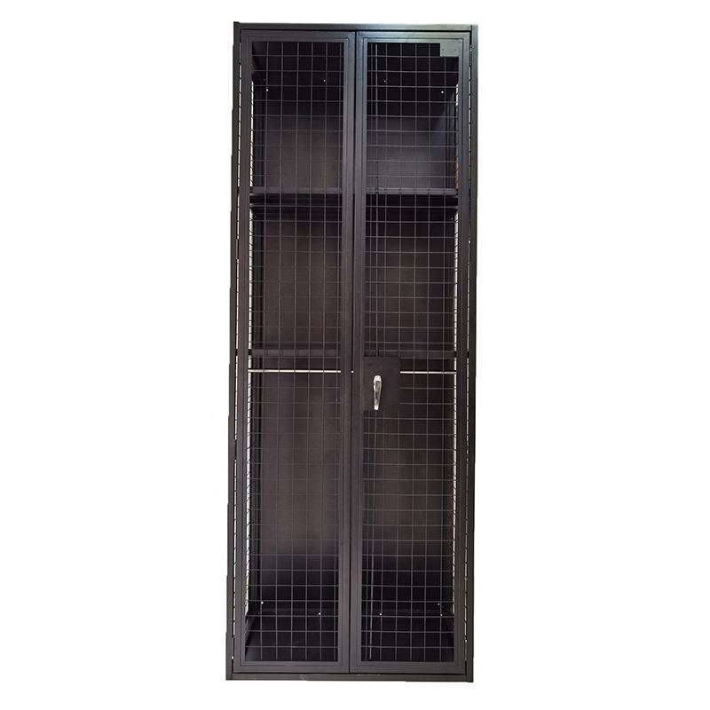Warehouse Cage Iron Wire Mesh Locker - Diamond Shape Full Wall