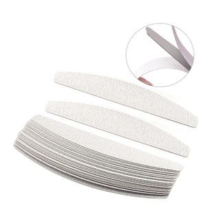 Reemplazo de media luna Fase abrasiva Manicura saludable Esmalte de uñas Tablas de <span class=keywords><strong>esmeril</strong></span> Lima de papel de lija de emergencia - Product Image 2