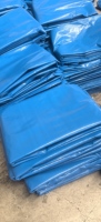 Lona Impermeable Azul Resistente a la Abrasión para Camiones