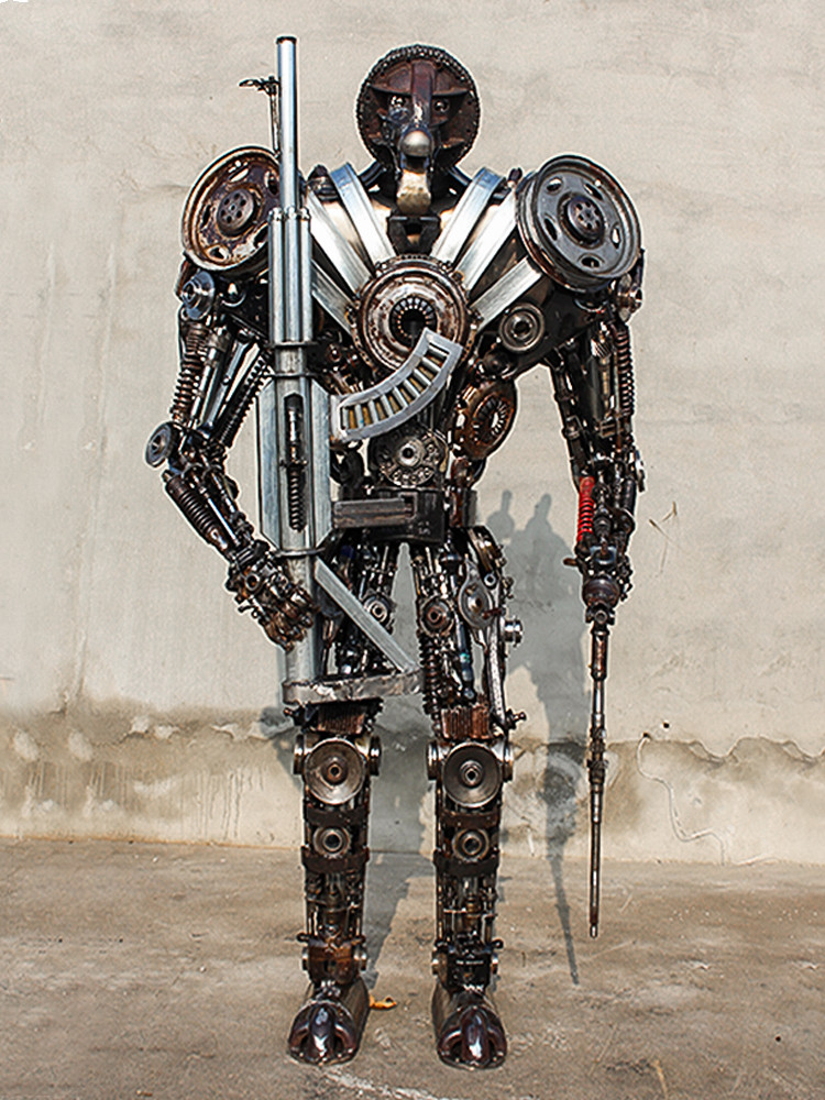 【Iron Sculpture】アイアン 鉄 オブジェ 古民具 Antique Imitation Iron Metal Welded Sculptures for Sale