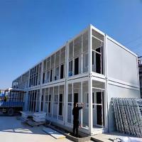 Bâtiment de bureau préfabriqué, assemblage facile, maisons modernes préfabriquées, conteneurs modulaires, maisons préfabriquées à vendre