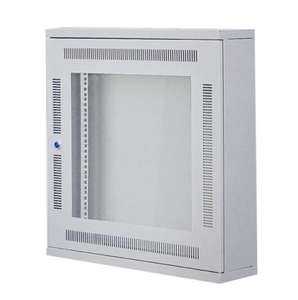 Armoire murale SOHO ONU/ONT avec porte en verre trempé 19'' 12U 600x150mm 600x300mm - Product Image 1