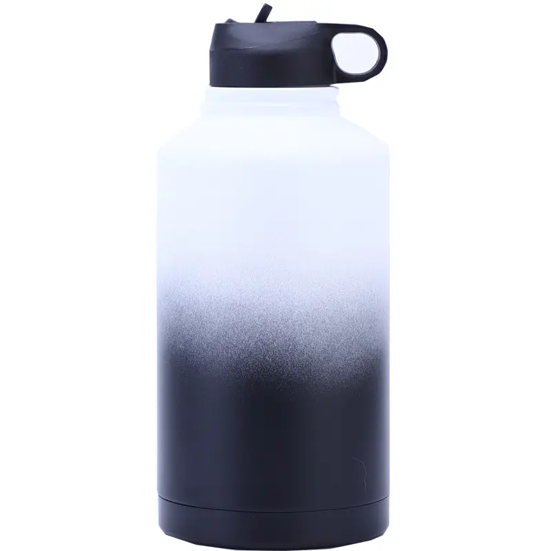 Portable Large capacity vacuum bottle double wall insulated Food grade material Long term keep cold hot