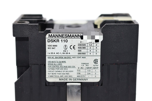 DSKR 110 Spulen-Geschwindigkeitswechsel-Schütz 87545544 220-230V Programmierbarer Controller für Industrieautomation - Product Image 2