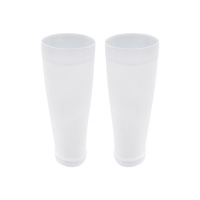 Logo personnalisé Soccer Socks Sleeve Combined With Grip Socks for Football Sport Footless Compress Socks
