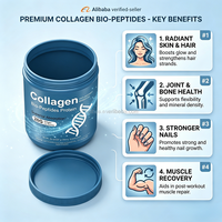 OEM Multi Collagen Peptides Powder Hydrolyzed Type I III Grass Fed Bovine Collagen Adult Hair Skin Nails Joint Bone Health Fine