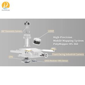 Dispositivo de Mapeo 3D Inteligente Polymapper HS 360, Cámara de 360 Grados Plegable, Operación con un Solo Operador, Puntos Láser en Tiempo Real - Product Image 2