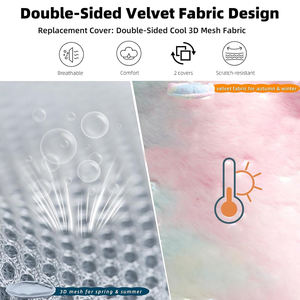 Cama de Escritorio para Gatos, Estante para Gatos Pequeños y Medianos, 360 Grados °   Cama giratoria con abrazadera para mesa, protección de muebles, cama ajustable para gatos para escritorio - Product Image 4