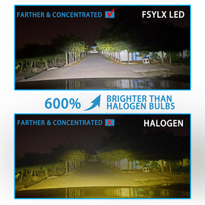 Bombillas LED K13 MAX 6000K para Autos 12V 240W 28800LM K5C H4 H11 H7 9005 9006 H1 9012 9007 Faros Delanteros para Auto Lámparas LED H4 - Product Image 6