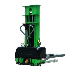 Chariot élévateur à ciseaux autoportant 2200-3307lbs avec batterie lithium-ion, mini transpalette portable Everlift ELES-15C(F) AWD 48V30AH - Product Image 2