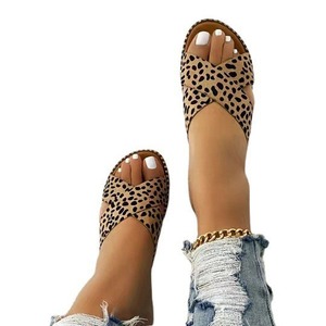 Nouvelles Chaussures de Plage et Sandales d'Été pour Femmes, Grande <span class=keywords><strong>Taille</strong></span> à Fond Plat, Style Droit - Product Image 6