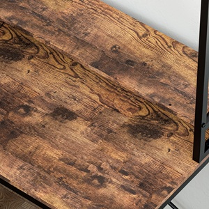 फैक्टरी मूल्य लकड़ी के एल आकार का प्रतिवर्ती विशाल स्थान डेस्कटॉप कंप्यूटर डेस्क - Product Image 4