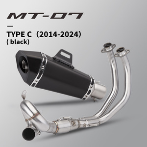 Sistema de escape completo MT07 para motocicleta, para YAMAHA 2014 - 2023 <span class=keywords><strong>TRACER</strong></span> <span class=keywords><strong>7</strong></span>/<span class=keywords><strong>GT</strong></span> 2020-2023 <span class=keywords><strong>TRACER</strong></span> 700/<span class=keywords><strong>GT</strong></span> 2016-2019 - Product Image 2