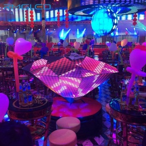 P5 4G WiFi ควบคุม PC 3D เอฟเฟ็กต์ภาพมหัศจรรย์บูธวิดีโอไฟ LED สี่เหลี่ยมลูกบาศก์พิกเซล - Product Image 5