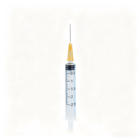 Seringue jetable en plastique à embout Luer Lock avec aiguille, 1ml, 2ml, 3ml, 5ml, 10ml, 20ml, 50ml, 100ml, pour usage industriel, chiens et chats, fournie par l'usine