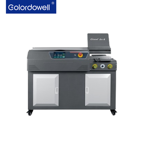 Machine à relier les livres automatique WD-60SCA4, <span class=keywords><strong>presse</strong></span> à relier électrique, relieuse à colle, haute efficacité, 200-400 livres/heure, écran LCD - Product Image 4